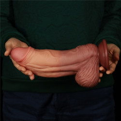 LoveToy Nature Cock Gode réaliste Ttbm Nature Cock 18 x 6.5 cm